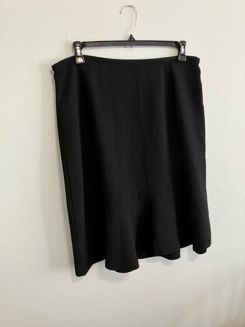 New York & Co Black Flair Mini Skirt